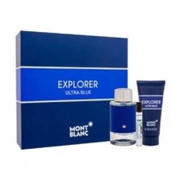 Explorer Ultra Blue Gift set EDP 100 ml, miniature EDP 7.5 ml and shower gel 100 ml