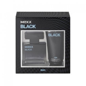 Mexx Black Gift Set for Him EDT 30 ml shower gel and Black for Him 50 ml