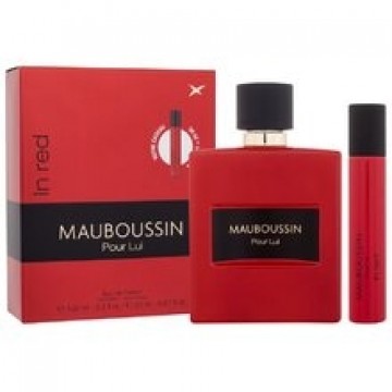 Pour Lui In Red Gift set EDP 100 ml and EDP 20 ml