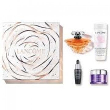 Tresor Gift set EDP 100 ml, cleansing milk 50 ml, serum 7 ml and cream 15 ml