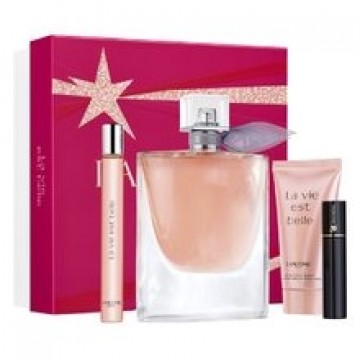 Lancome La Vie Est Belle Gift Set EDP 100ml, body lotion 50ml, miniature EDP 10ml and mascara 2ml