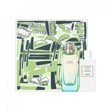 Hermes Un Jardin Sur Le Nil SET EDT 100 ml + body lotion 80 ml