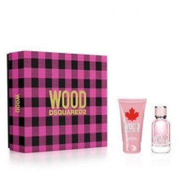 Dsquared2 Wood for Her Gift set EDT 30 ml and body lotion 50 ml