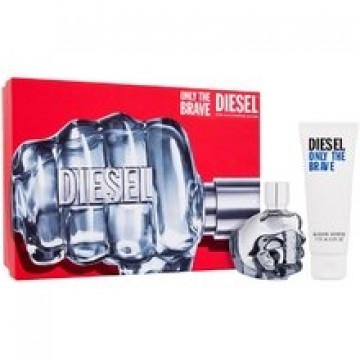 Diesel Only The Brave Gift set EDT 50 ml and shower gel 75 ml