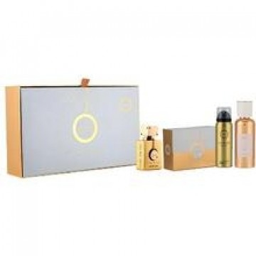 Club De Nuit Milestone Gift set EDP 30 ml, solid soap 130 g, body spray 50 ml and hair spray 55 ml