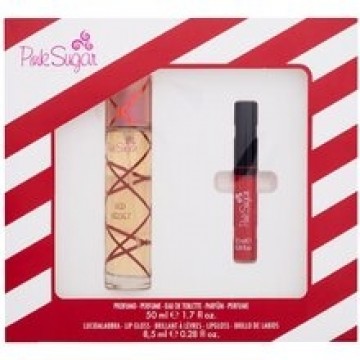 Aquolina Red Velvet Gift set EDT 50 ml and lip gloss 8,5 ml