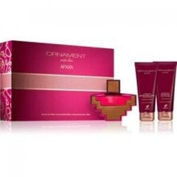 Ornament Purple Allure Gift set EDP 100 ml, shower gel 100 ml and body lotion 100 ml