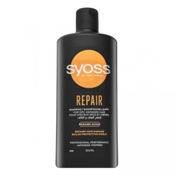 Syoss Repair Therapy šampūns stiprinošs šampūns ļoti bojātiem matiem 500 ml