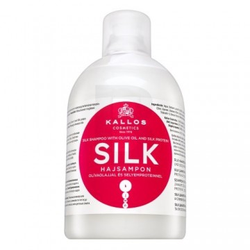 Kallos Silk Shampoo разглаживающий шампунь для непослушных волос 1000 мл