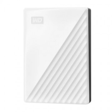 Ārējais disks WD 6TB My Passport 2.5" USB 3.2 White