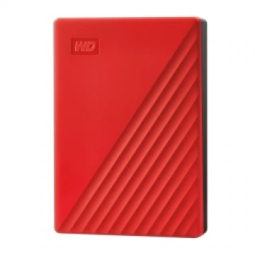 Western Digital Ārējais disks WD 6TB My Passport 2.5" USB 3.2 Red