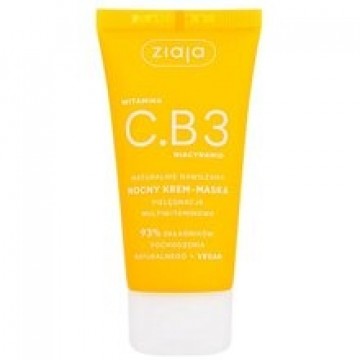 Ziaja Vitamin C.B3 Niacinamide Night Cream-Mask