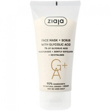 Ziaja Face Mask + Scrub Glycolic Acid - Peelingová maska s kyselinou glykolovou