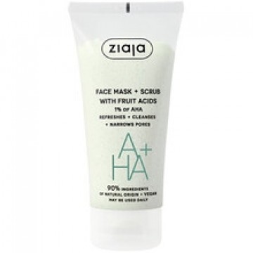 Ziaja Face Mask + Scrub Fruit Acids