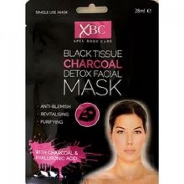 Xpel Pleť network mask with charcoal Charcoal Detox 3D (Detox Facial Mask) 28 ml