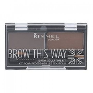 Rimmel Brow This Way Scuplting Kit - Set for perfect eyebrows 2 g