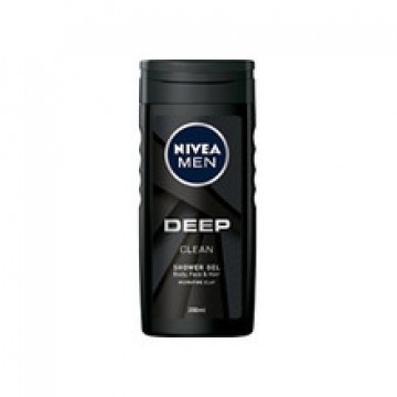 Nivea Deep Clean Shower Gel - Shower gel for men