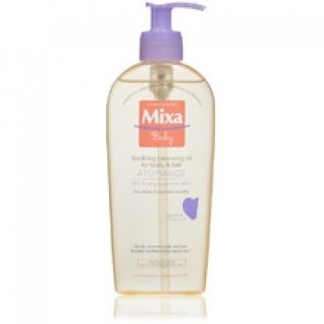 Mixa Soothing Cleansing Oil For Body & Hair ( for Kids )