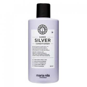 Sheer Silver Conditioner - Moisturizing conditioner neutralizing yellow tones of hair