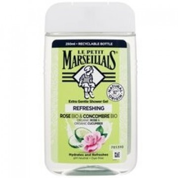 Le Petit Marseillais Extra Gentle Shower Gel Bio Rose & Bio Cucumber