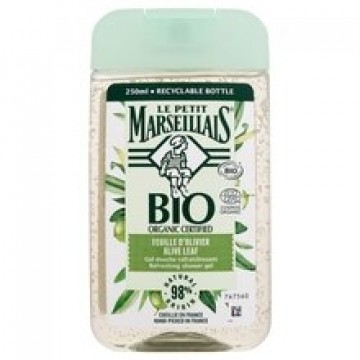 Le Petit Marseillais Bio Organic Certified Olive Leaf Refreshing Shower Gel - Osvěžující sprchový gel