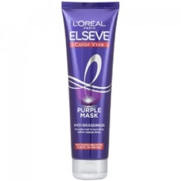 Elseve Color Vive Purple Mask - Nourishing mask for blonde and highlighted hair