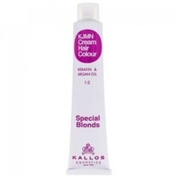 Kallos KJMN Cream Hair Colour Keratin & Argan Oil Special Blonds - Barva na blond vlasy