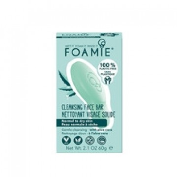 Foamie Aloe You Vera Much Cleansing Face Bar (Normal to Dry Skin) - Skin soap