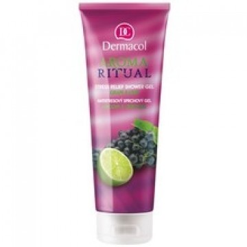 Dermacol Stress Relief Ritual Aroma Shower Gel (grapes with lime) - Anti-stress shower gel