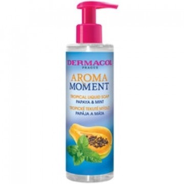 Dermacol Aroma Moment Tropical Liquid Soap ( Papaya and Mint )