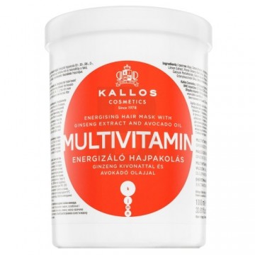 Kallos Multivitamin Energising Hair Mask strengthening mask for all hair types 1000 ml