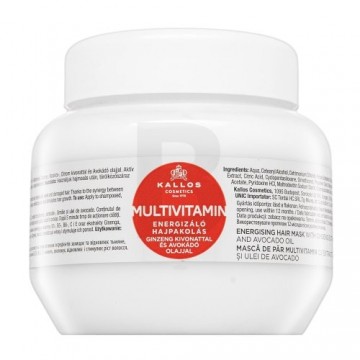 Kallos Multivitamin Energising Hair Mask nourishing mask for weakened hair 275 ml