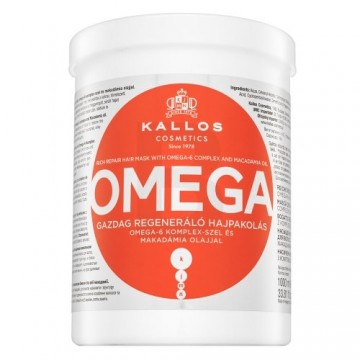 Kallos Omega Rich Repair Hair Mask питательная маска для поврежденных волос 1000 мл