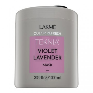 LakmÉ Lakmé Teknia Color Refresh Violet Lavender Mask питательная маска с цветовыми пигментами для волос с фиолетовыми оттенками 1000 мл