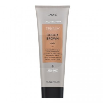 LakmÉ Lakmé Teknia Color Refresh Cocoa Brown Mask питательная маска с красящими пигментами для каштановых волос 250 мл