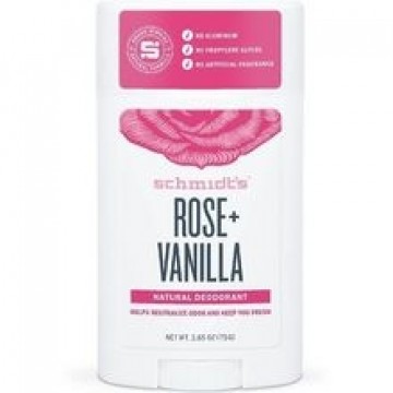 Schmidt's Signature Rose + Vanila Deo Stick - Solid deodorant rose + vanilla