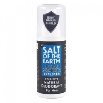 Salt-of-the-earth Natural Deodorant for Men Pure Armor Explorer ( Natura l Deodorant) 100 ml