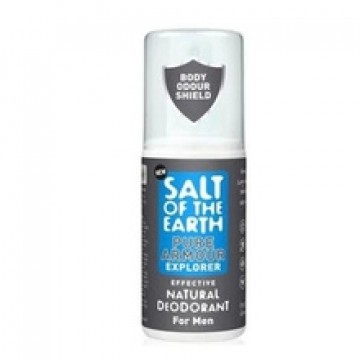 Salt-of-the-earth Male Deodorant Pure Armor Explorer ( Natura l Deodorant) 75 ml