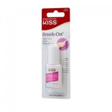 Brush-On Nail Glue - Quick-drying nail glue with an application brush