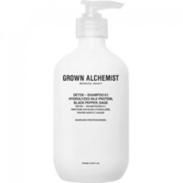 Grown Alchemist Hydrolyzed Silk Protein, Lycopene, Sage Detox Shampoo