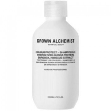 Grown Alchemist Hydrolyzed Quinoa Protein, Burdock, Hibiscus Extract Colour Protect Shampoo - Šampon pro barvené vlasy