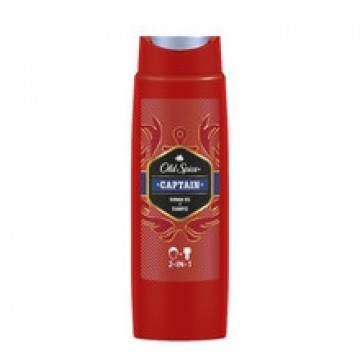 Old Spice Captain Shower Gel + Shampoo - Shower gel for body and hair