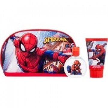 Spiderman Gift set EDT 50 ml, shower gel 100 ml and cosmetic bag