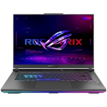 ASUS ROG Strix G16 G614JZR-N4070 i9-14900HX 16.0" 2.5K 240Hz IPS-level 500nits AG 16GB DDR5 5600 SSD1TB GeForce RTX 4080 12GB LAN WLAN+BT Cam720p Backlit Keyboard RGB 90WHrs NoOS Eclipse Gray