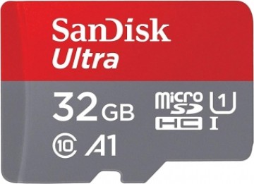 Atmiņas karte SanDisk Ultra microSDHC 32GB