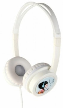 Gembird Kids Headphones with Volume Limiter White