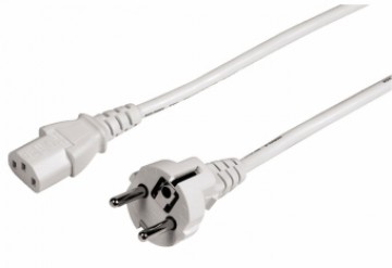 Hama Universal Mains Lead 5 m White