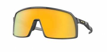 Sporta saulesbrilles Oakley Sutro pelēkas ar Prizm 24K dzeltenām lēcām (gab.)