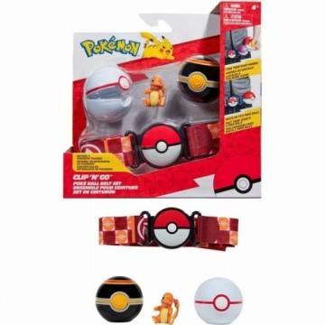 Pokemon Figūru komplekts Pokémon Clip 'N' Go - Charmander 5 cm 5 Daudzums