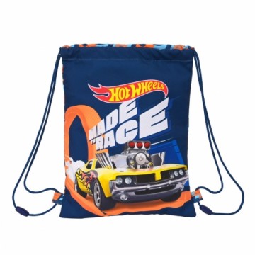 Сумка-рюкзак на веревках Hot Wheels Speed club Оранжевый (26 x 34 x 1 cm)